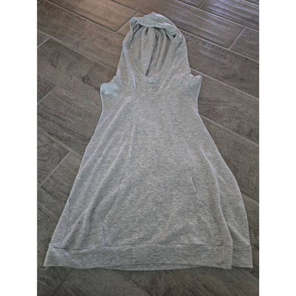 Women's Freebird Active Hooded Tank Gray Size Medium - Picture 1 of 7